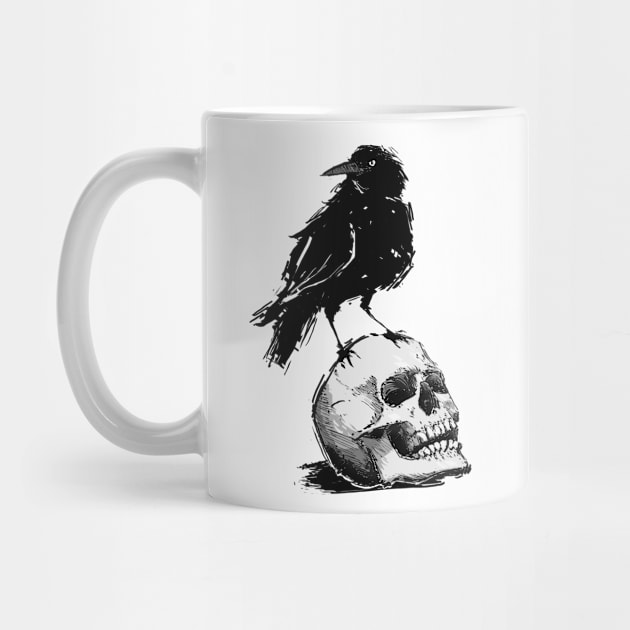 Crow & Skull by trmrddr